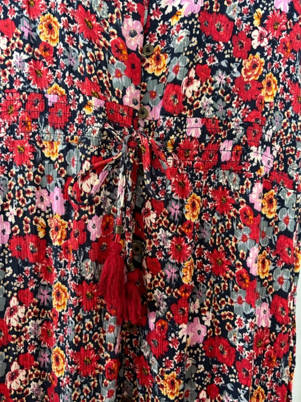 🌿 Knox Rose Boho Floral Maxi Dress – Romantic Cottagecore Style 🌿 - Picture 12 of 14